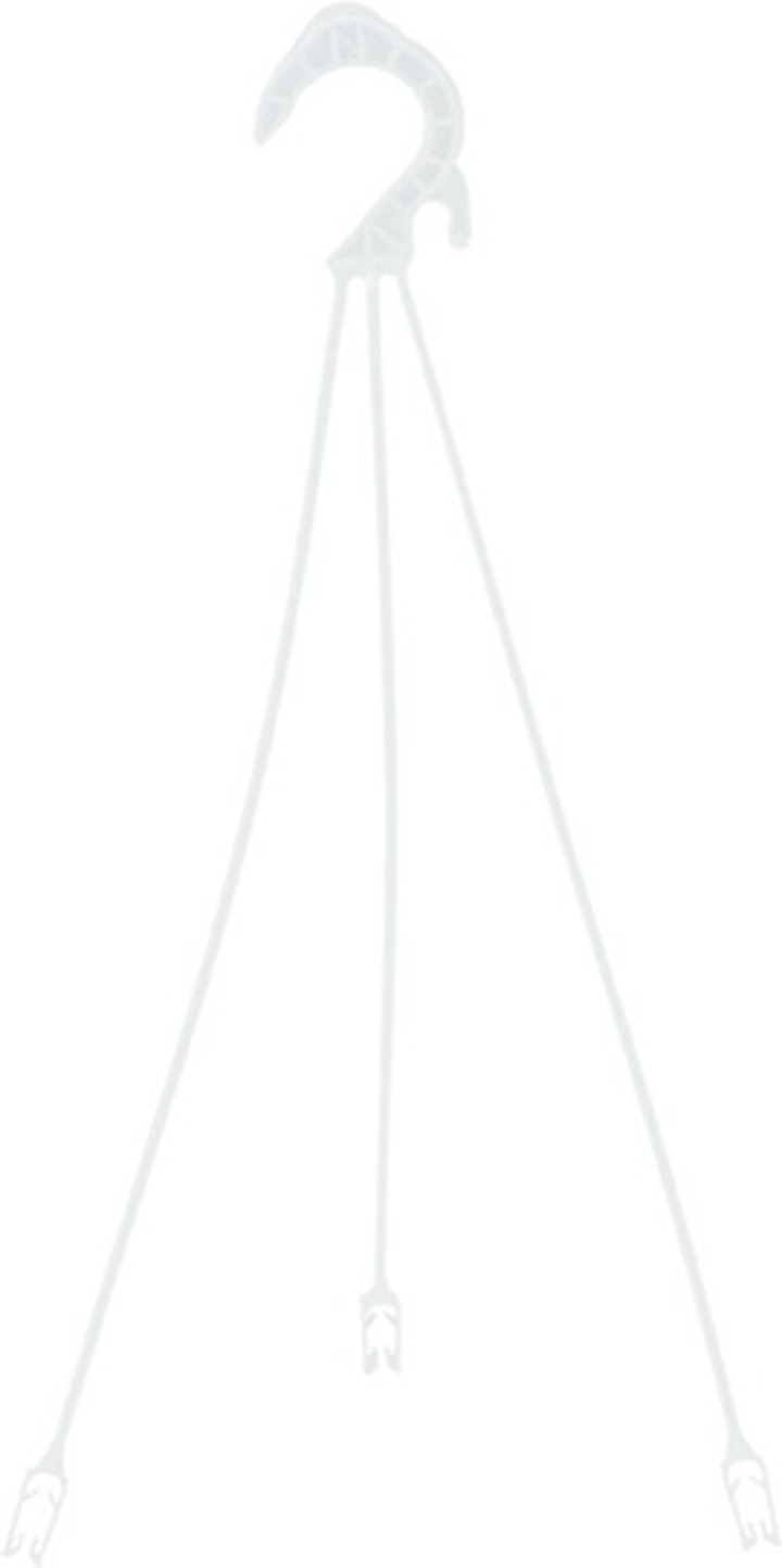 Nicoli kablys vazonui 32cm baltos spalvos-Kabliai ir laikikliai vazonams-Kitos prekės