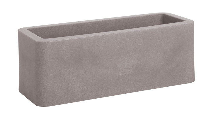Nicoli 50x20x18cm lovelis Calypso Matt 50 pelenų spalvos-Klasikiniai loveliai-Loveliai