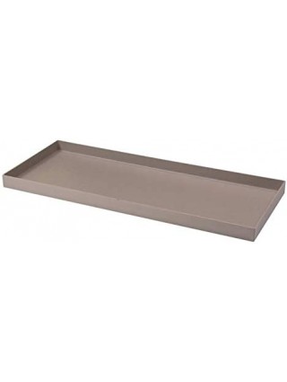 Teraplast 60x25x25cm pakabinamas lovelis su lėkštele KIT Schio Cassa 60, kapučino spalvos-Pakabinami ir balkoniniai