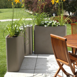 Teraplast 90x27x78cm vazonas Divio 80, antracito spalvos - nuotrauka 5
