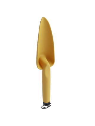 Siauras kastuvėlis GAIA 01, oranžinės spalvos-Sodo įrankiai-Kitos prekės