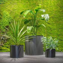 Jungle Flora ø40x35cm metalinis vazonas Riverside Base 400 - nuotrauka 3