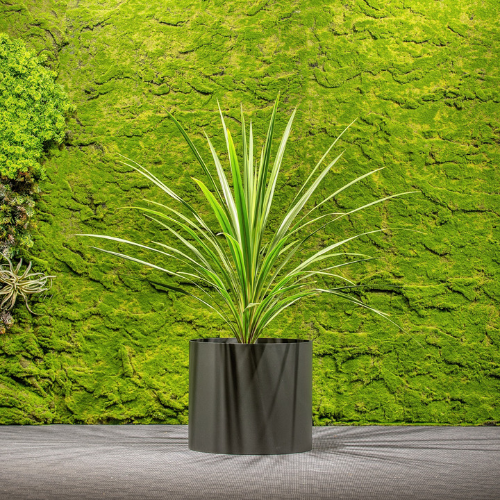 Jungle Flora ø40x35cm metalinis vazonas Riverside Base 400-Metaliniai vazonai-Vazonai