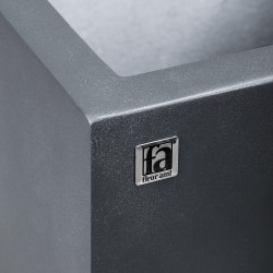 fleur ami 30x30x34cm vazonas Division Lite Cube, concrete anthracite - nuotrauka 3