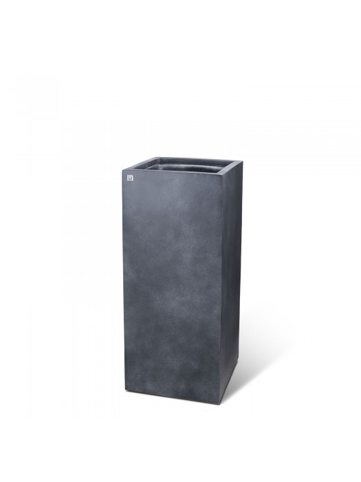 fleur ami 35x35x80cm vazonas Division Lite Column, concrete anthracite-VYNUOGĖS-VAISMEDŽIAI