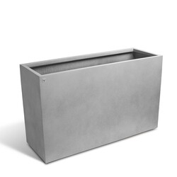 fleur ami 100x35x60cm vazonas Division Lite Room Divider, concrete stone gray - nuotrauka 3