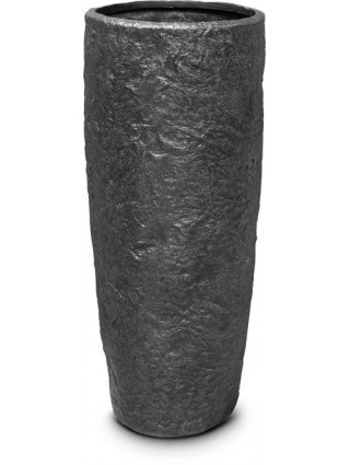 fleur ami Ø35x79cm vazonas Rocky vase 79, black granite-Išskirtinio dizaino vazonai-Vazonai