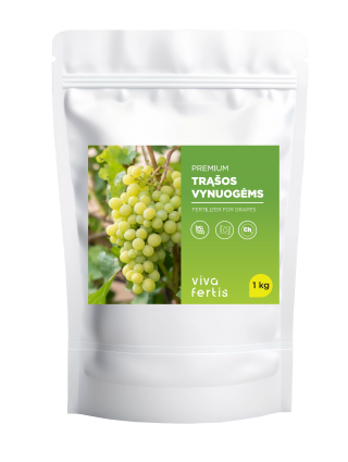 Granuliuotos trąšos vynuogėms, 1 kg-TRAŠOS-AUGALAITAU