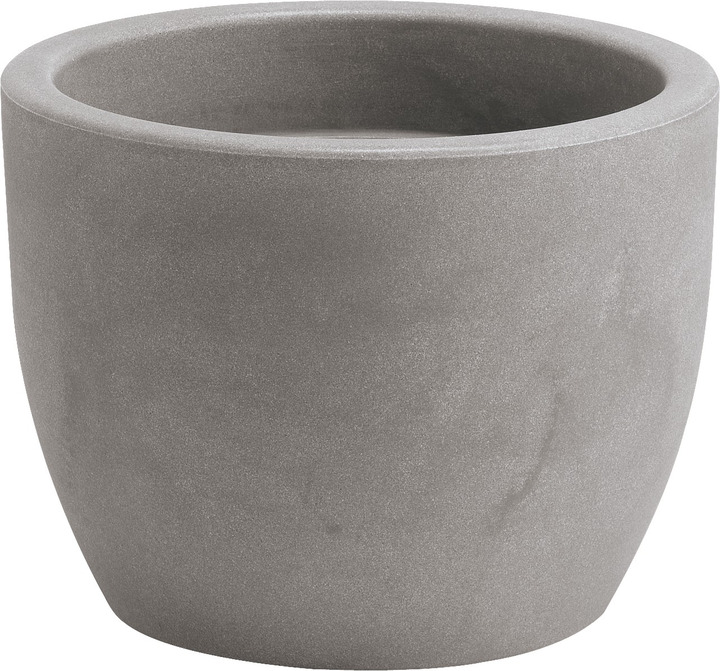 Nicoli ø30x23cm vazonas Hera 30 pelenų spalvos-Apvalūs ir ovalo formos vazonai-Vazonai