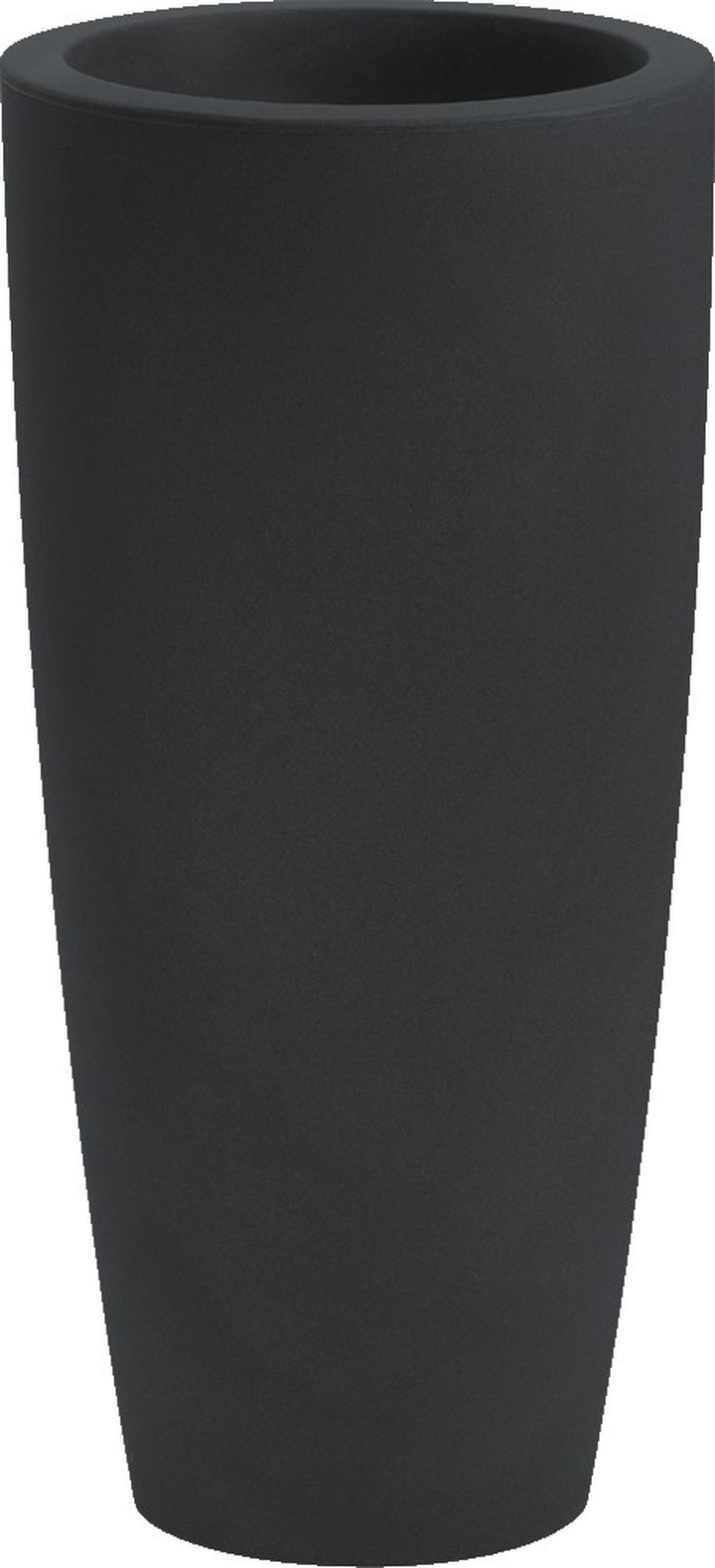 Nicoli ø33x70cm vazonas Talos Matt 33 antracito spalvos-Aukšti fasadiniai vazonai-Vazonai