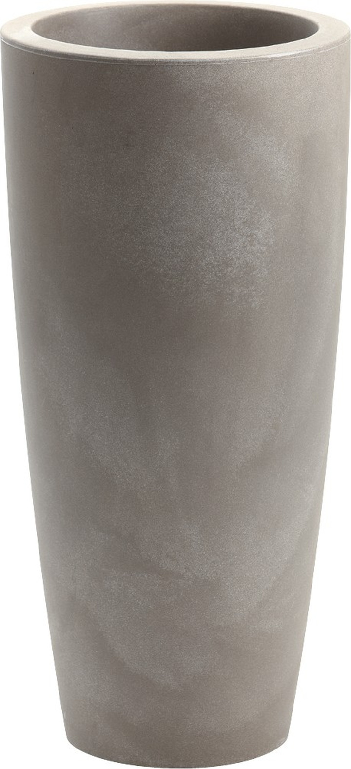 Nicoli ø43x90cm vazonas Talos Matt 43 pelenų spalvos-Aukšti fasadiniai vazonai-Vazonai